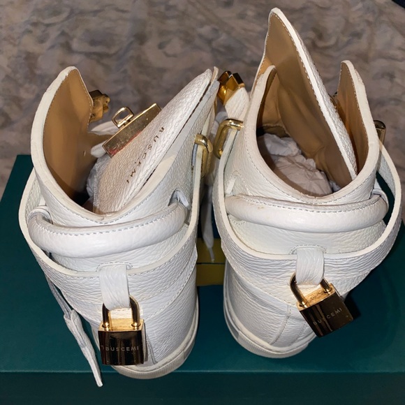 Buscemi wedged sneakers - all white - Picture 3 of 6